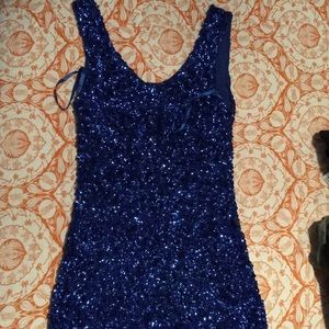 Sequence Blue dress.